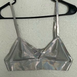 Holographic rave top